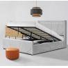 Buy cheap Easy Assemble Gas Lift Storage Bed With Wing Headboard from wholesalers
