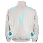 Knitted Air Conditioned Work Clothes 7.2V 6700mAh Battery Powered