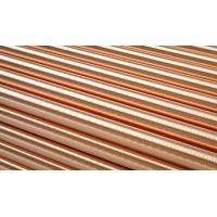Buy cheap Flat Copper Round Rod Solid Brass Bars Construction Industry Corrosion Resistance product