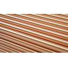 Buy cheap Flat Copper Round Rod Solid Brass Bars Construction Industry Corrosion Resistance from wholesalers