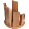 Buy cheap Bamboo Multifunctional Kitchen Shelf Semi Circle Magnetic Knife Block from wholesalers