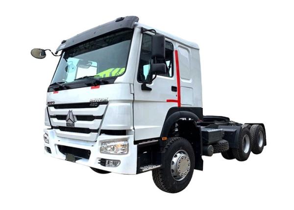 Buy cheap White D12 Second Hand Tractor Head 6x4 420Hp 10 Wheels Tractor Trailer from wholesalers