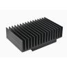 Buy cheap Black Anodized 6060 Large Size Aluminium Heatsink Extrusion Profiles T66 from wholesalers