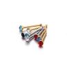 Buy cheap Newest piercing nose stud candy color crystal nose ring nose stud stainless steel piercing jewelry from wholesalers