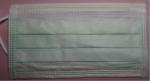 Green Polypropylene Disposable Mouth Mask ASTM D3776/ASTM D 5035 Standard