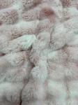 Pink White Imitation Rabbit Hair Furniture Decoration Available