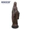 Buy cheap Customized outdoor decoration, life-size Virgin Mary marble pedestal bronze statue from wholesalers