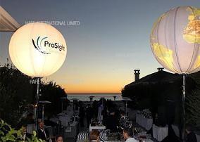 Buy cheap Halogen 2000W Event Balloon Outdoor Wedding Reception Lighting With Advertising Branding Logo from wholesalers