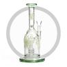 Buy cheap Luminous Butterful Glass Bongs 7mm Thick With Matrix Percolator Smoking Pipes from wholesalers