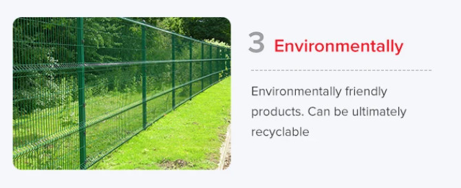 Wire Mesh Triangle Fence Panel With ISO 9001 2015 Certification 2m Height