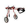Buy cheap Two Wheel Red Puppy Pet Dog Wheelchair XS S M L wear resistant from wholesalers
