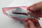 Food Saver Zipper Plastic Vacuum Bag, Double zipper bpa free food grade liquid