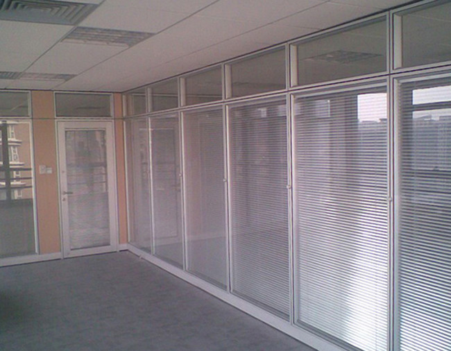 Double Tempered Glass Movable Wall Systems 120 Minutes Fire Retardant