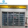 Buy cheap Heating Glass Door U Type Walk in Cooler Merchandiser Freezer for Supermarket Displa from wholesalers