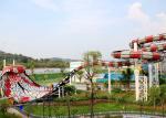 Thrilling Giant Water Snake Slide For Adult / Outdoor Play Equipment