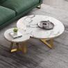 Buy cheap Stainless Steel Circular Tea Table Suitable For Medium-Sized Rooms from wholesalers