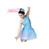 Buy cheap Floral Ballet Dance Costume Sequin Leotard Dress With Oblique Neckline from wholesalers
