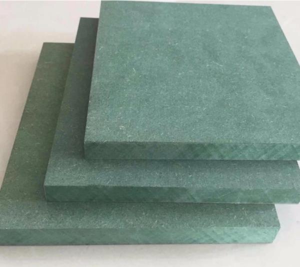 Buy cheap Waterproof glue 18mm MDF board/Water resistant MDF board/Waterproof green MDF from wholesalers