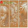 Buy cheap Home Decoration Laser Cut Corten Steel Decorative Panels 800*800mm from wholesalers