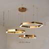 Buy cheap Modern Led Chandelier Gold Living Room Lamp Simple Creative Gold Chandelier(WH-NC-68) from wholesalers