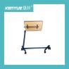 Buy cheap Hospital manual flip dining table panel wood grain color PB material from wholesalers
