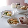 Buy cheap Household Nordic Pearl Edge Ceramic Western Food Plate from wholesalers