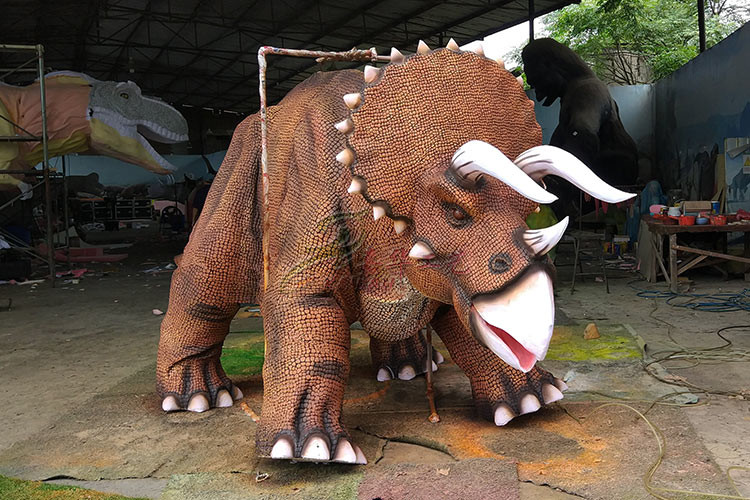 Customized Hide Leg Animatronic Realistic Dino Costume For Outdoor Adult
