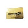 Buy cheap 0.3mm Thickness SS Metal Business Name Cards Customized Luxury Gold Plated from wholesalers
