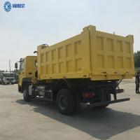 Buy cheap Sinotruk Howo 266hp 4x2 SQZ105-3 Dump Truck Mounted 5 Ton Crane Truck product