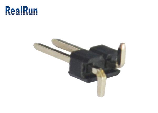 Buy cheap Au Over Ni SMT Pin Header Oxidation Resistance 2 Pin Single Row PA6T from wholesalers