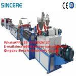 Commercial WPC PE PP Plastic Decking PVC Profile Extrusion Machine Production