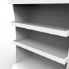 Buy cheap Fashion Wooden Retail Display Rack White Drug Wooden Display Shelf For Pharmacy from wholesalers