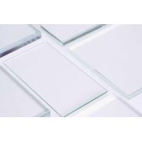 Buy cheap Customized Low Iron Safety Ultra Clear Tempered Glass product
