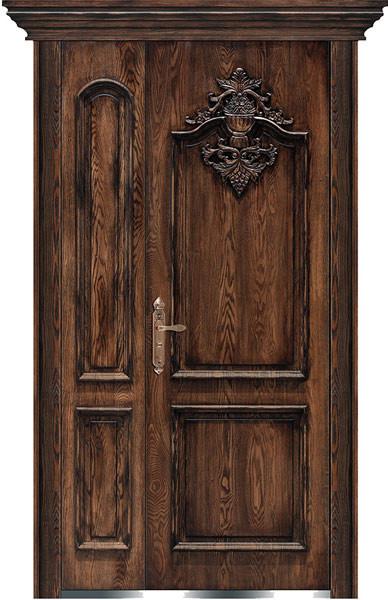 Buy cheap steel wood security armored door from wholesalers