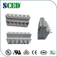 Buy cheap Panel Mount Wiring Terminal Block Feed Through Connector 600V 50A product