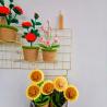 Buy cheap New Creative Luxury Handmade Crochet Knitting Plants Flowers Handicraft Home Decorations Crochet Flower from wholesalers