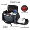 Buy cheap Large Hand Luggage Fitness Custom Sports Bags With Backpack Shoe Compartment from wholesalers