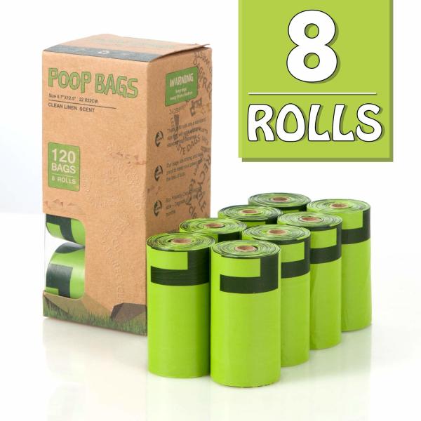 Buy cheap Anti Tear Bio Degradable Poop Bags Environmentally Friendly With Dispenser from wholesalers