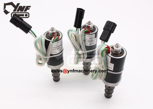 Buy cheap SK200 Hydraulic Solenoid Valve For Kobelco Excavator YN35V00018F1 from wholesalers