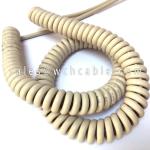 LSZH Compliant TPEE-jacketed Spring Spiral Cable UL20841, UL20820, UL20806