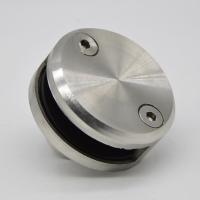 Buy cheap Stainless steel glass to glass connector clamps, material SS304, finishing satin product