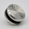 Buy cheap Stainless steel glass to glass connector clamps, material SS304, finishing satin or mirror, for 9-12mm glass from wholesalers