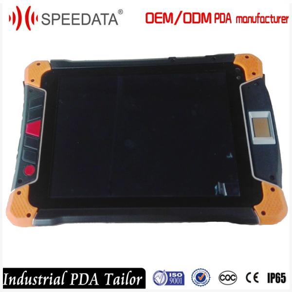 Buy cheap 8 Rugged 2D Barcode Scanner Tablet PC Android Fingerprint Reader Access Control from wholesalers