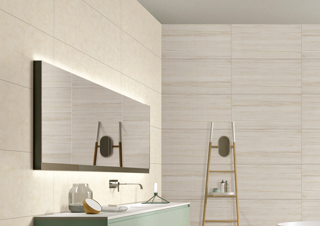Durable Indoor Porcelain Wall Tiles Frost Resistant Acid - Resistant