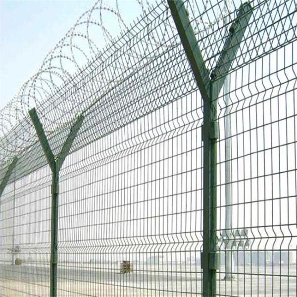 Buy cheap green power coated Dia 500mm BTO-22 Razor Barbed Wire Airport Security Fence 1.8*30m for airport from wholesalers