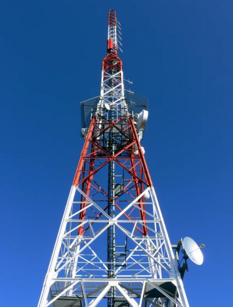 Buy cheap 4G 5G Base Station Coastal Area Hot Dip Galvanized Telecommunication Angle Steel Tower from wholesalers