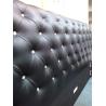 Buy cheap Bed Frame Queen Double New Modern Pure PU Leather Wooden Slat Base Mondeo from wholesalers