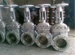 ANSI 150lbs Flanged Class 600 Wcb Body A216 Steel Gate Valve for Water Industry