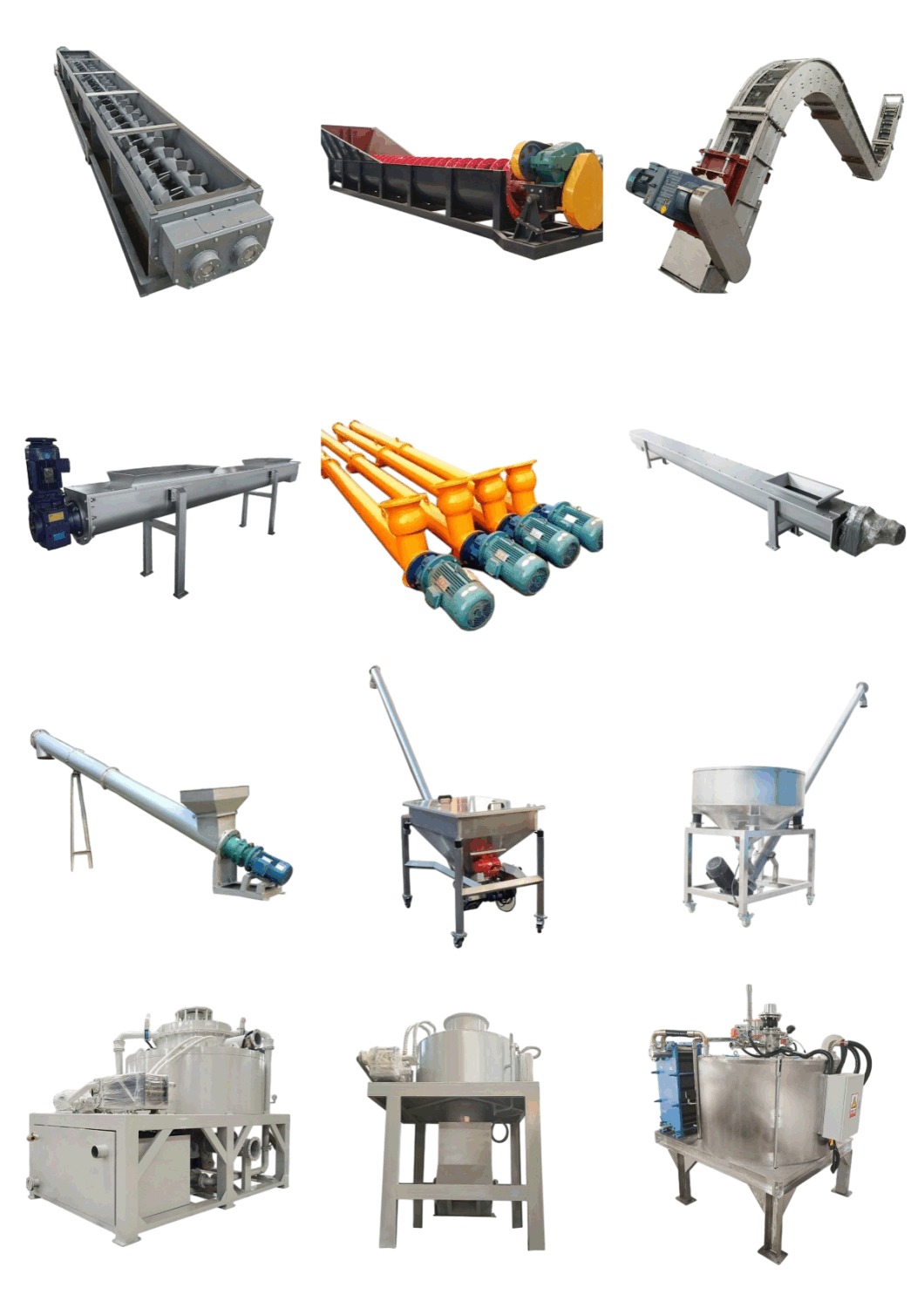 Dry Powder Mixer 400L Wall Putty 300L Powder Continous Ribbon Blender