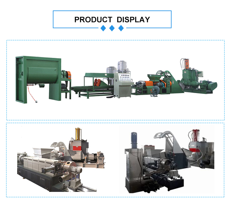 PVC Granulator Plastic Recycling Line 110L Pet Bottle Granulating Line
